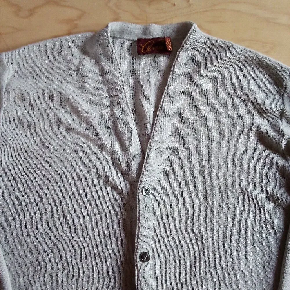 Vintage Arnold Palmer Wool Cardigan Sweater